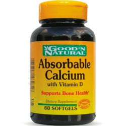 Good n natural absorbible calcium x 60 cápsulas