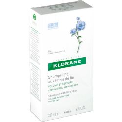 Klorane lino shampoo voluminizador x 200ml