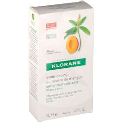 Klorane mango shampoo cabello seco