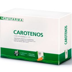 Natufarma carotenos x 50 comprimidos