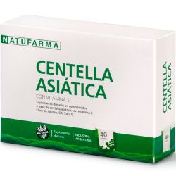 Natufarma centella asiática x 40 comprimidos
