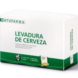 Natufarma levadura de cerveza x 100 comprimidos