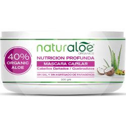 Naturaloe máscara capilar nutrición profunda