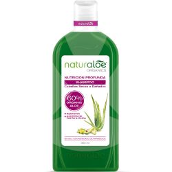 Naturaloe shampoo cabello seco o dañado