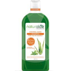 Naturaloe shampoo control caída cabello normal