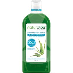 Naturaloe shampoo neutro hidratación y brillo