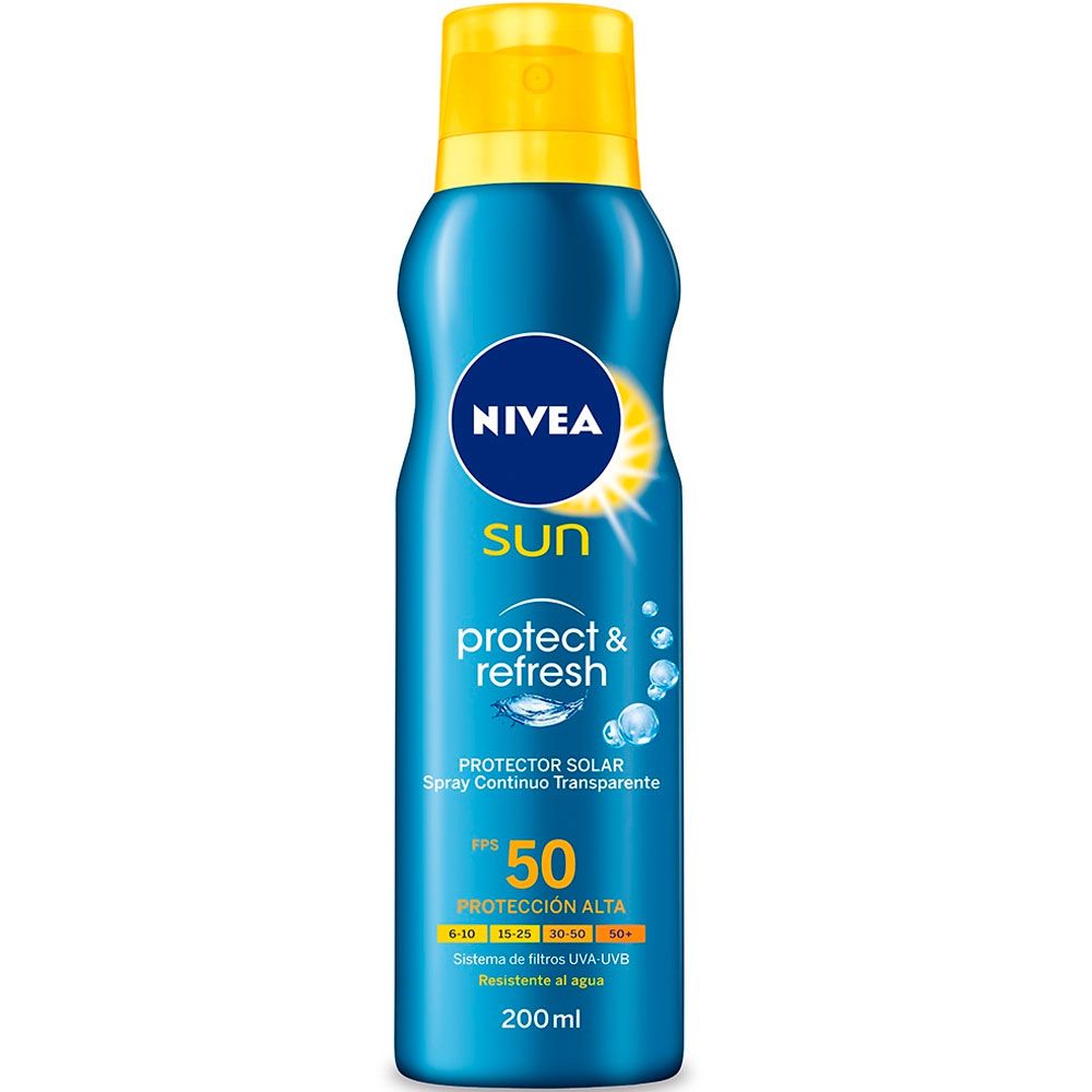 Nivea sun protect & refresh spray continuo x 200ml
