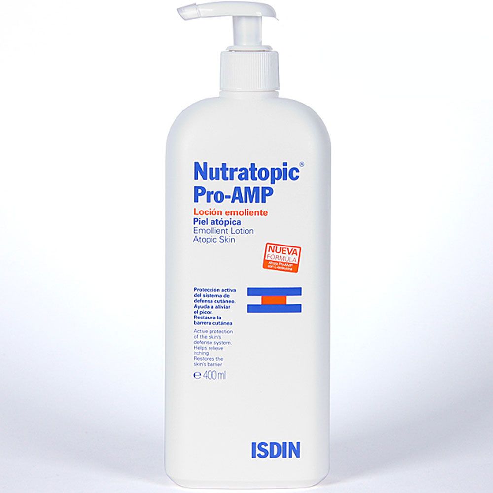 Nutratopic pro amp loción emoliente x 400ml