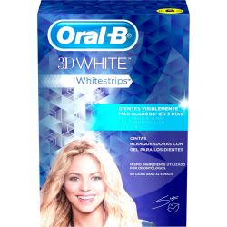 Oral b tiras blanqueadoras 3d white whitestrips