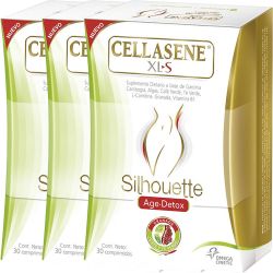 Pack 3 cellasene xl-s silhouette age detox