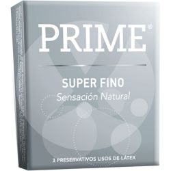 Prime preservativos super finos