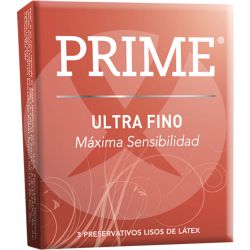 Prime preservativos ultra finos