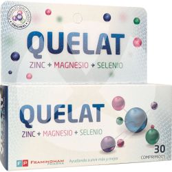 Quelat zinc magnesio selenio x 30 comprimidos