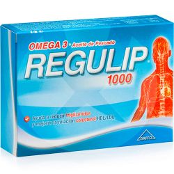 Regulip 1000 omega 3 aceite de pescado