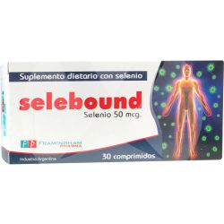 Selebound selenio orgánico x 30 comprimidos