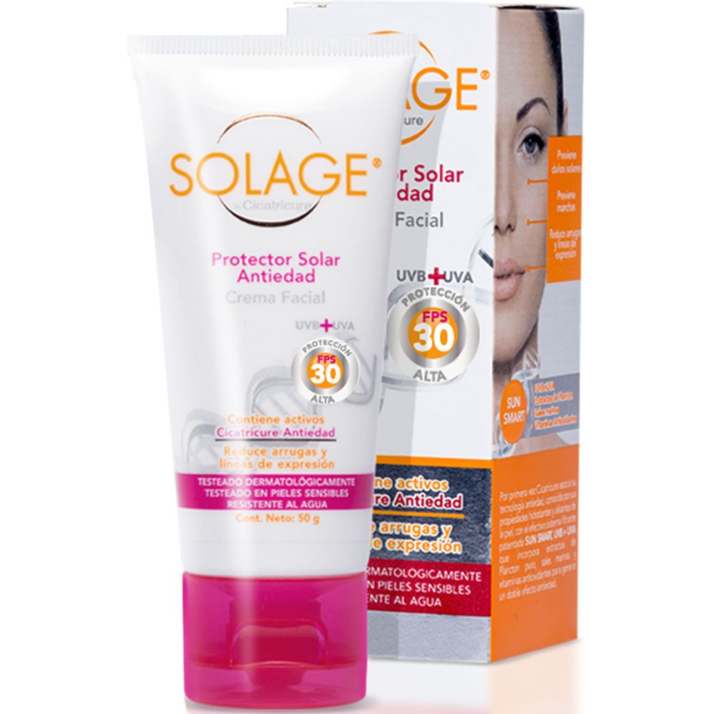 Solage cicatricure fps30 crema facial x 50 gramos