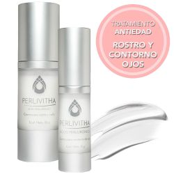 Tratamiento perlivit ha antiedad rostro y contorno de ojos