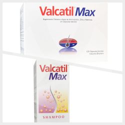 Valcatil max 120 caps + valcatil max shampoo 150ml