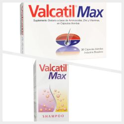 Valcatil max 30 caps + valcatil max shampoo 150ml
