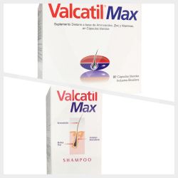 Valcatil max 90 caps + valcatil max shampoo 300ml
