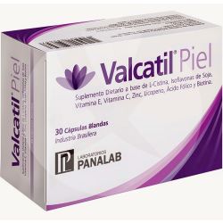 Valcatil piel x 30 cápsulas blandas