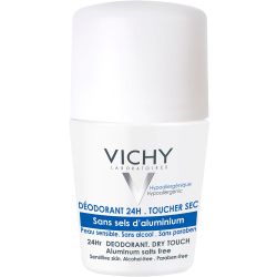 Vichy desodorante roll on sin sales aluminio