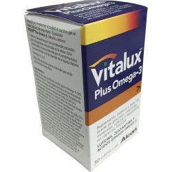 Vitalux plus omega-3 y luteína x 30 cápsulas