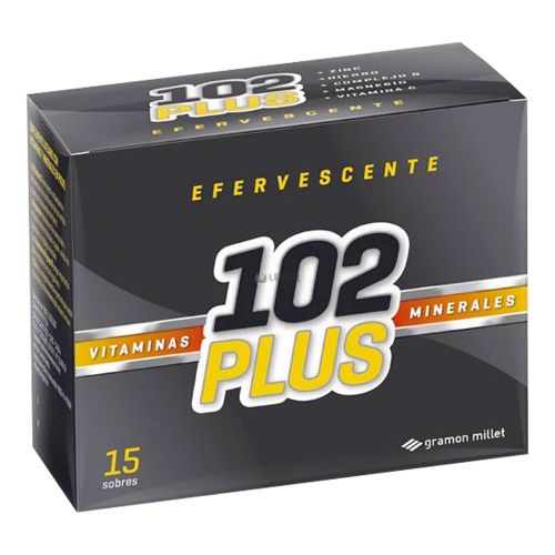 102 Plus Vitaminas Y Minerales Efervescente