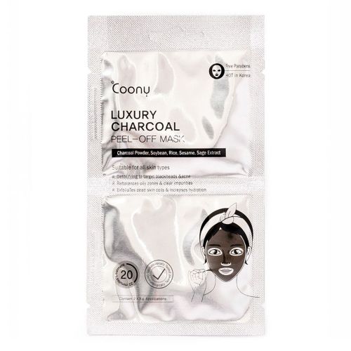 Coony Luxury Charcoal Peel Off Black Mask