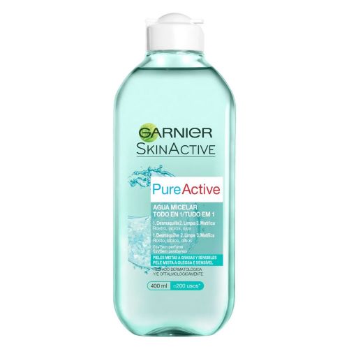 Garnier Skin Active Pure Active Agua Micelar Todo En Uno
