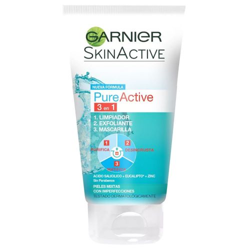 Garnier Skin Active Pure Active Gel Integral 3 En 1