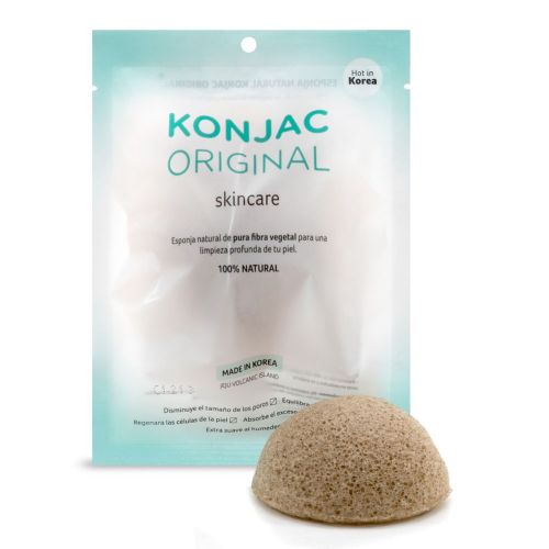 Konjac Esponja Facial De Té Verde