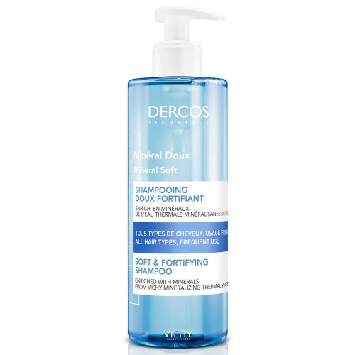 Vichy Dercos Shampoo Mineral Suave Fortalecedor