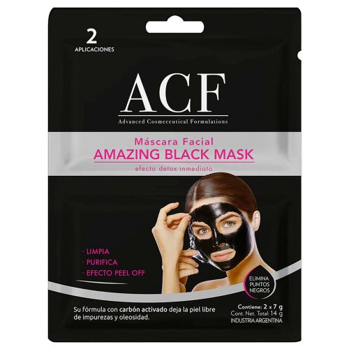 Acf Amazing Black Mask Efecto Peel Off