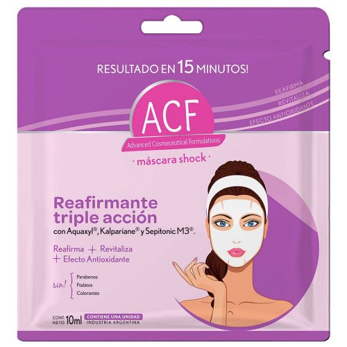 Acf Shock Máscara Reafirmante Triple Acción