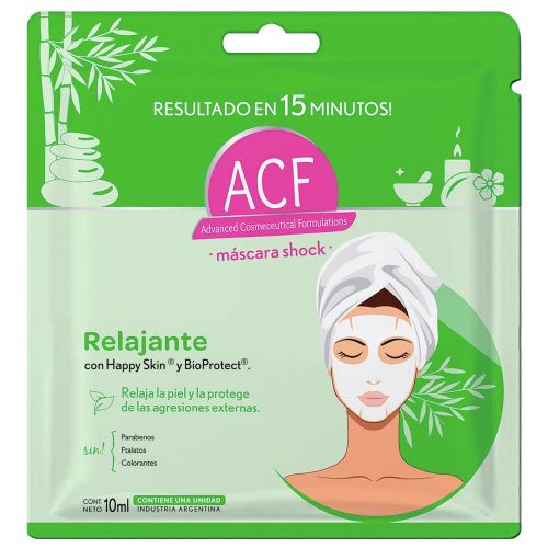 Acf Shock Máscara Relajante Antiestrés