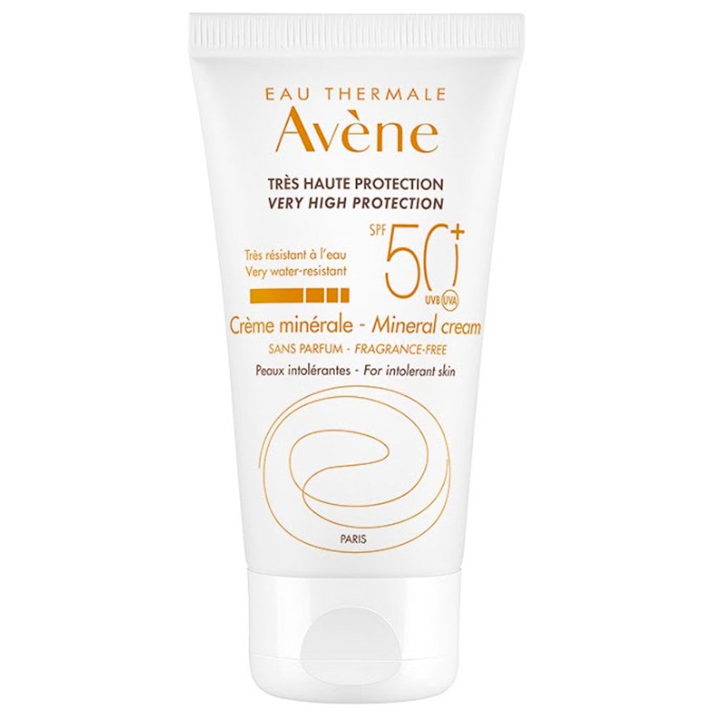 Avene protector solar spf50 crema mineral