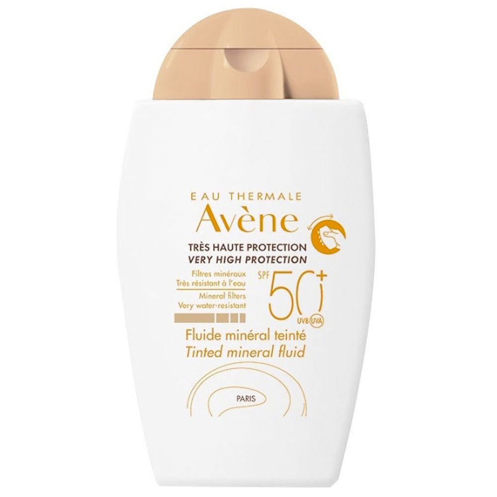 Avene protector solar spf50 fluido mineral con color