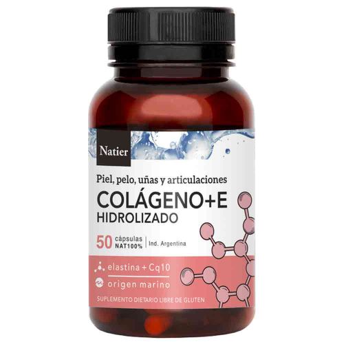 Natier Colágeno Vitamina E Coenzima Q10 Cápsulas