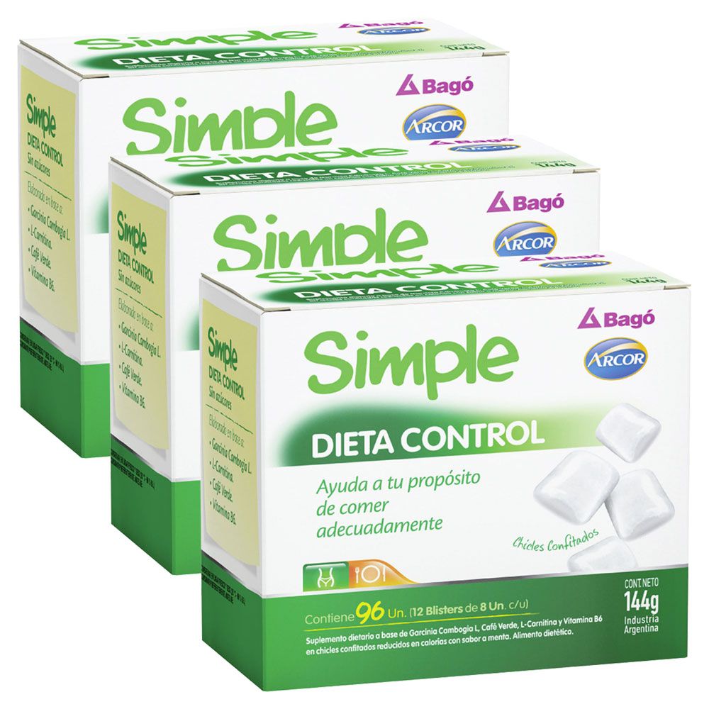 Pack simple dieta control