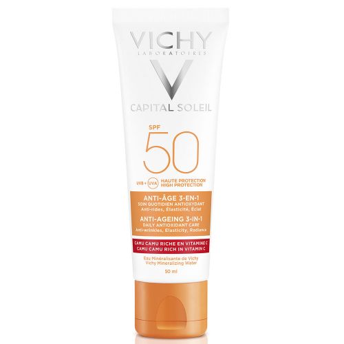 Vichy Capital Soleil Fps50 Cuidado Antiedad 3 En 1