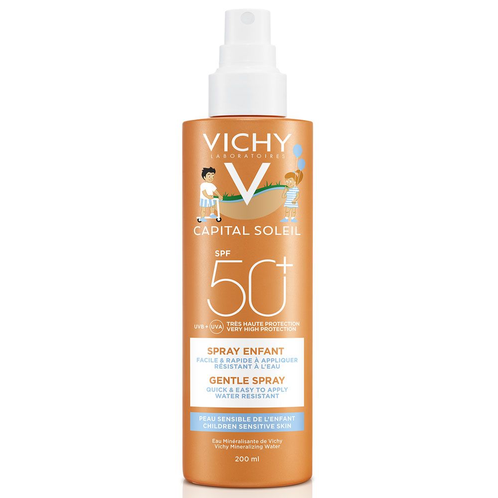 Vichy capital soleil fps50+ spray niños
