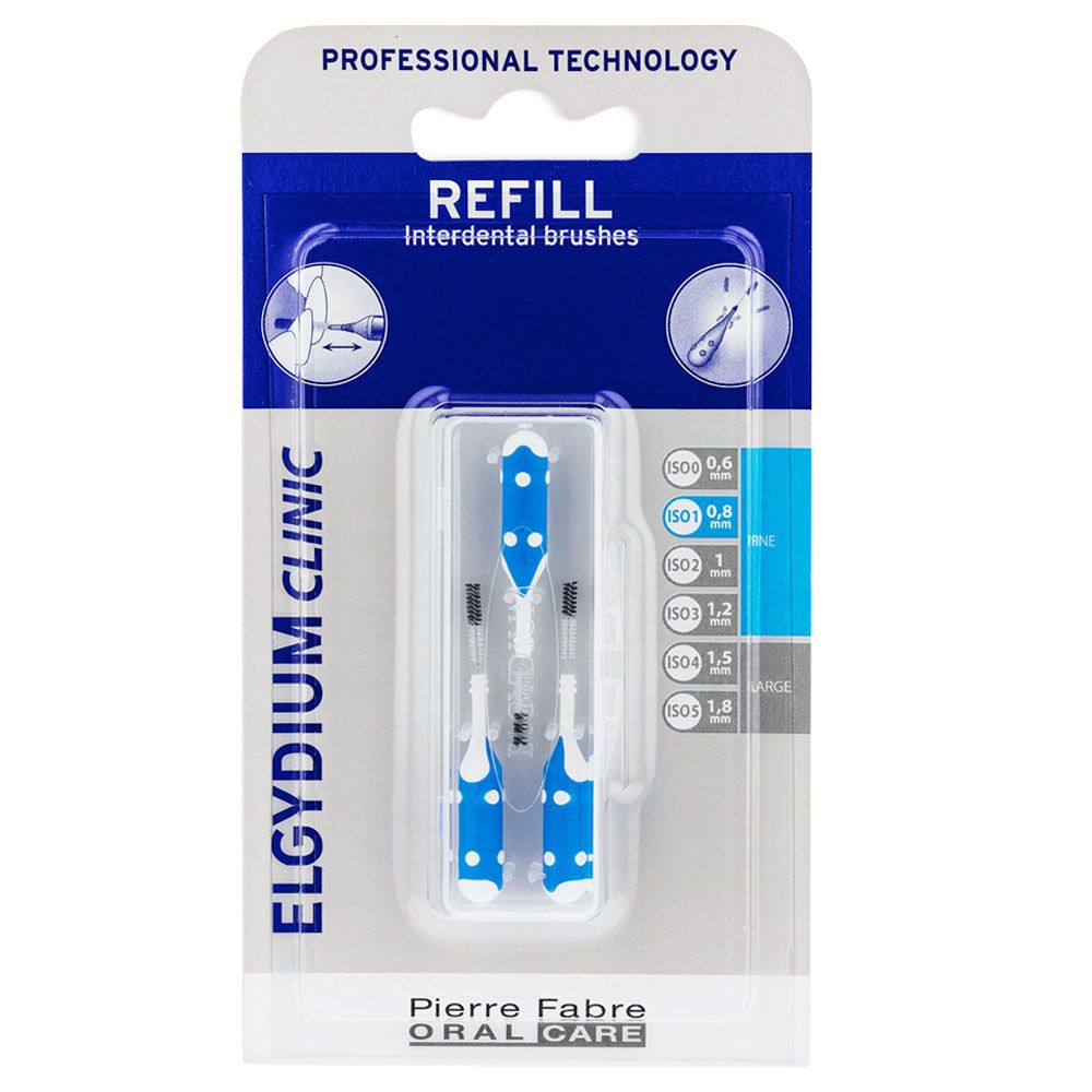 Elgydium clinic refill repuesto cepillos interdentales