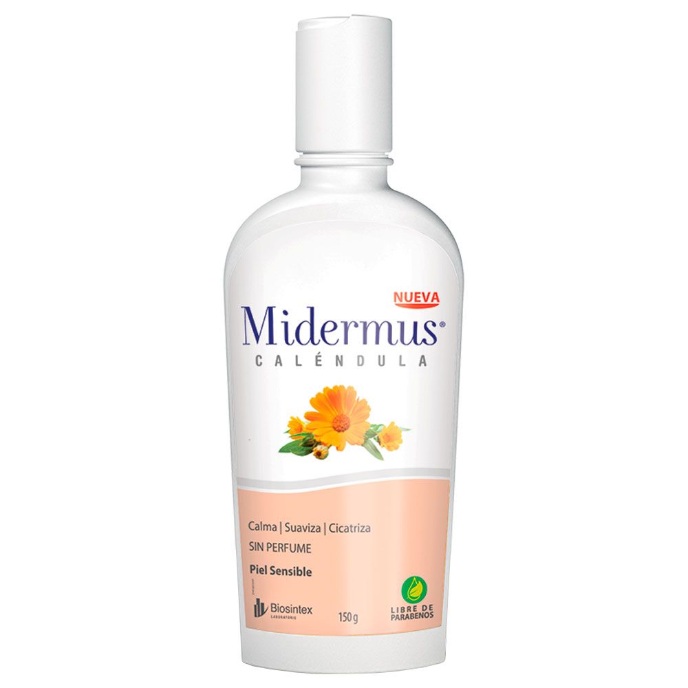 Midermus crema de caléndula - Farmacia Leloir - Tu farmacia online las 24hs