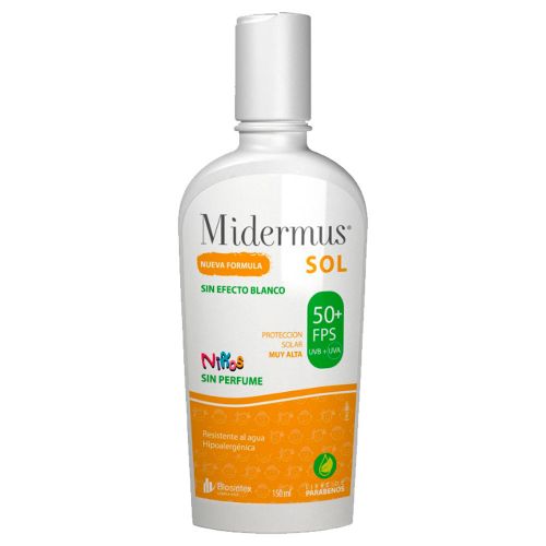 Midermus Protector Solar Fps50 Niños Emulsión