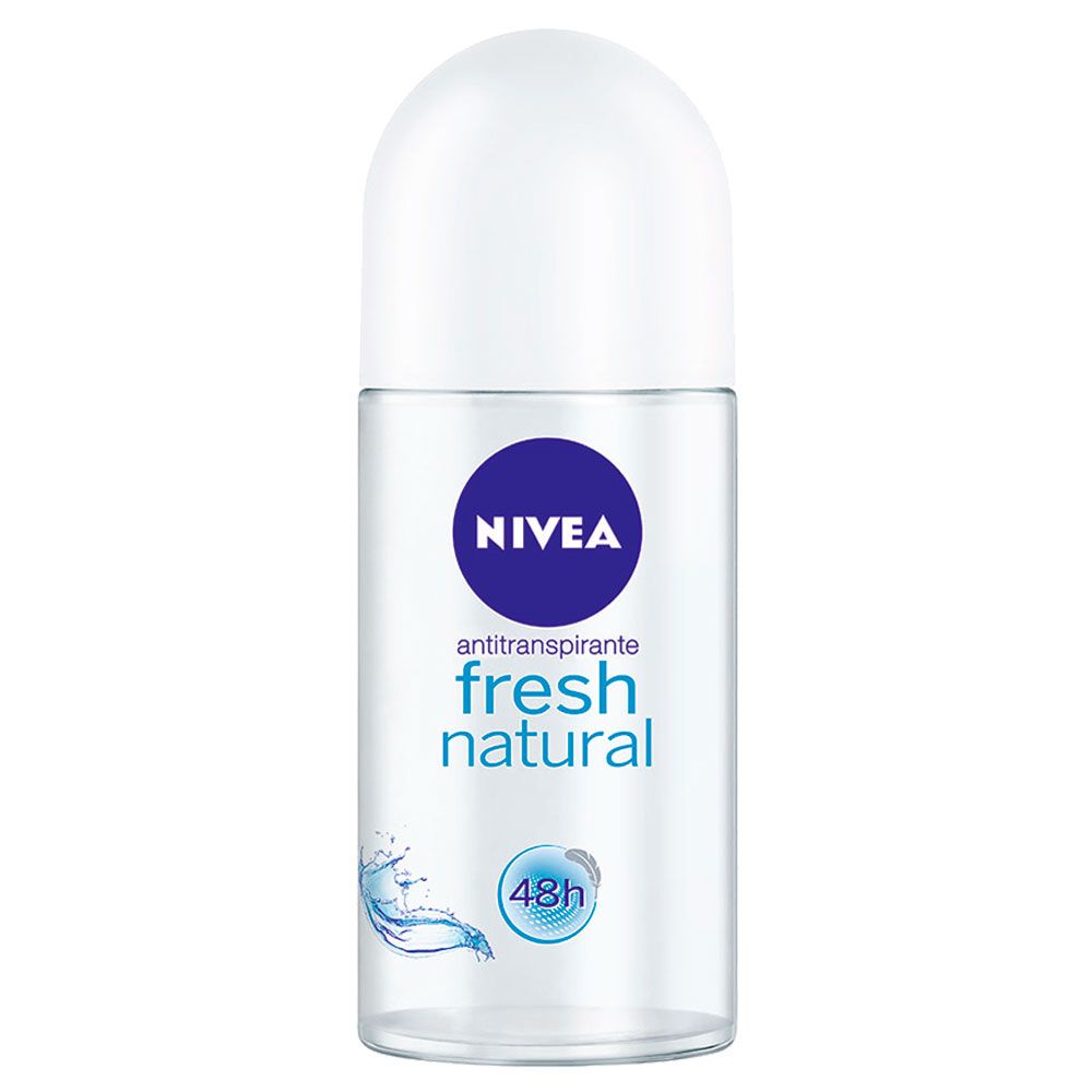 Nivea desodorante antitranspirante roll on fresh natural