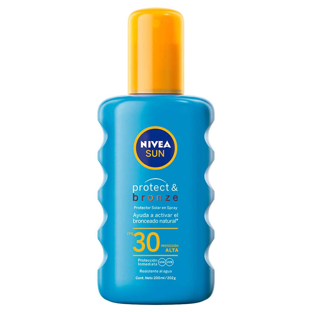Nivea sun fps 30 protector solar bronze spray
