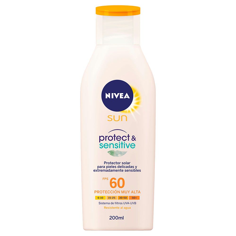 Nivea sun fps 60 protector solar sensitive