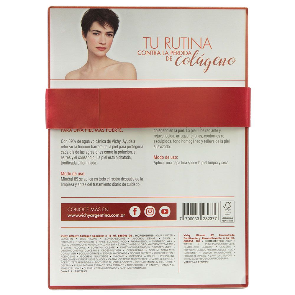 [ELIMINADO] Vichy Minéral 89 + Liftactiv Collagen Specialist Regalo!