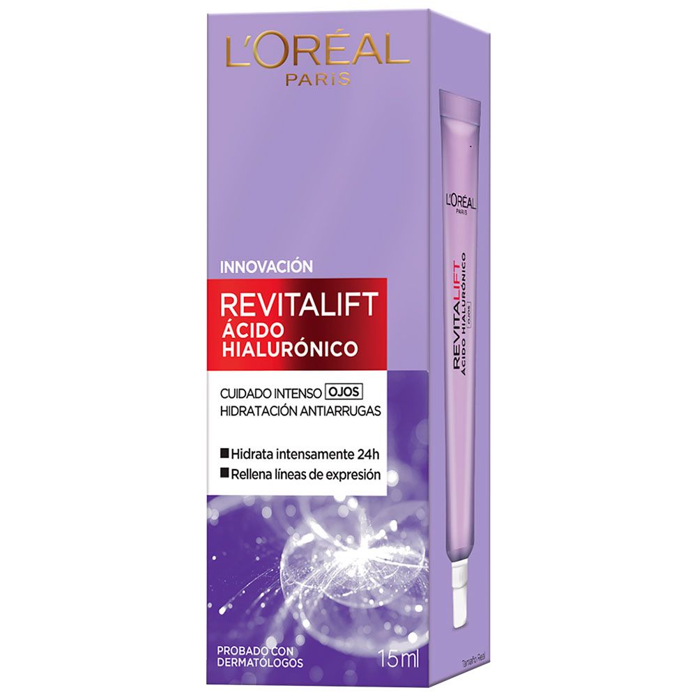 Loreal Paris Revitalift ácido Hialurónico Contorno De Ojos